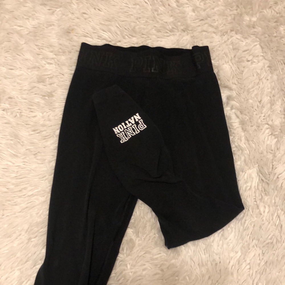 They’re a thinner material for leggings.